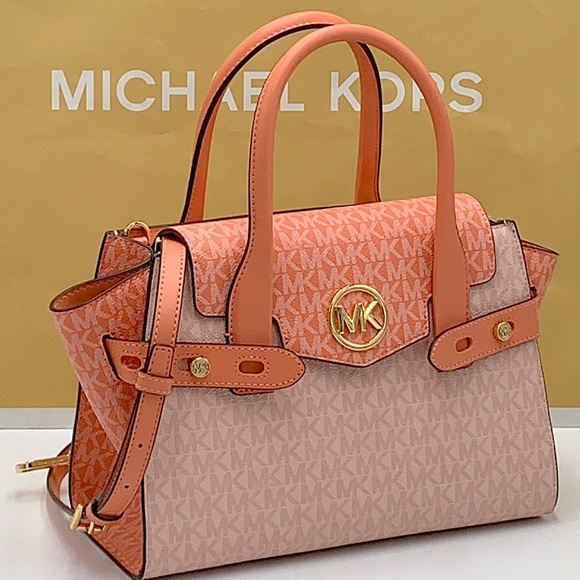 MICHAEL KORS
Carmen Medium Color-Block Logo Satchel color SHERBERT Multi - Picture 2 of 16